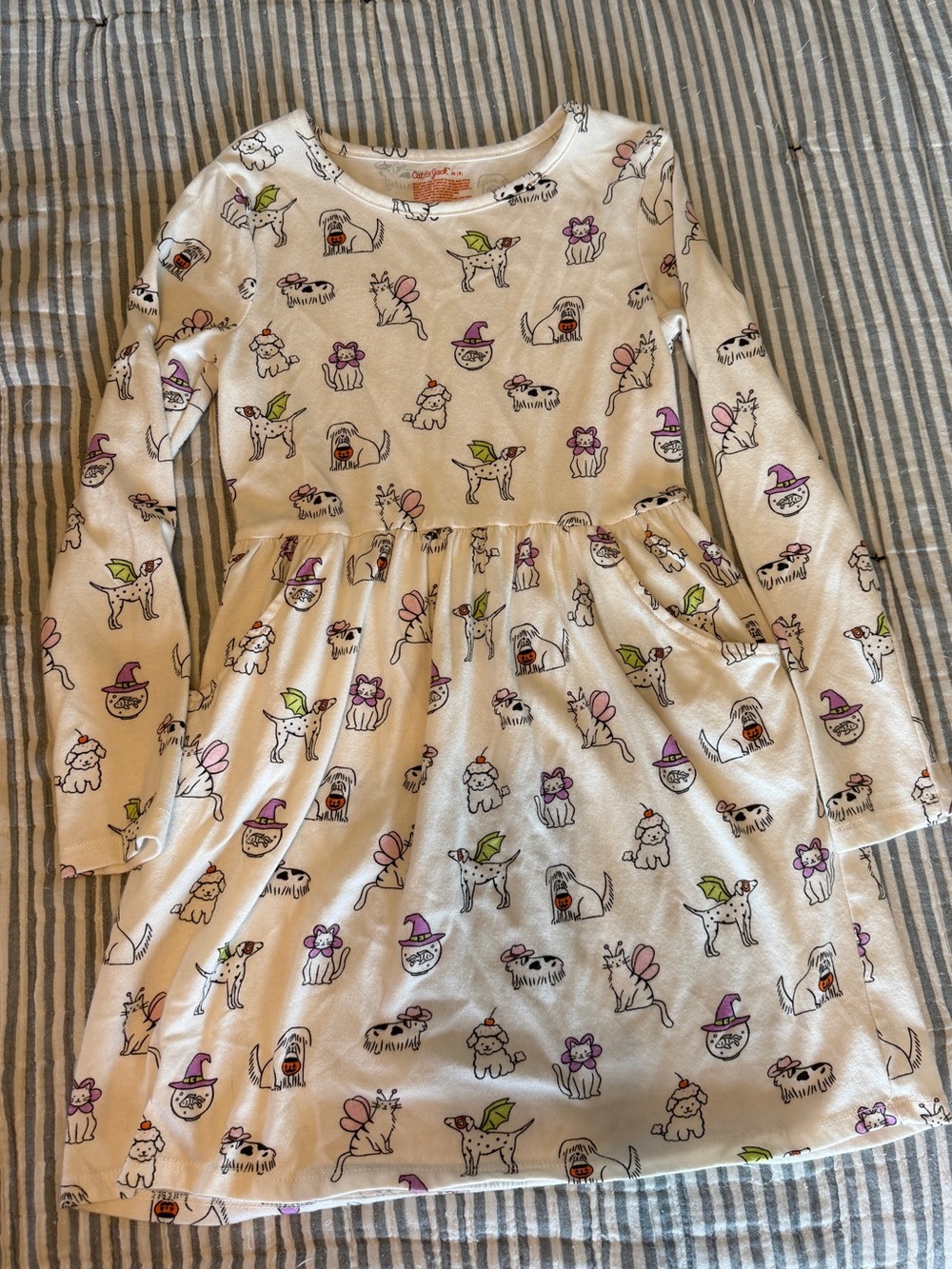 Girls Medium - Cat & Jack Halloween Animal Dress